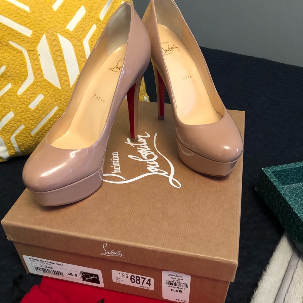Authentic CL Bianca 120 heels!